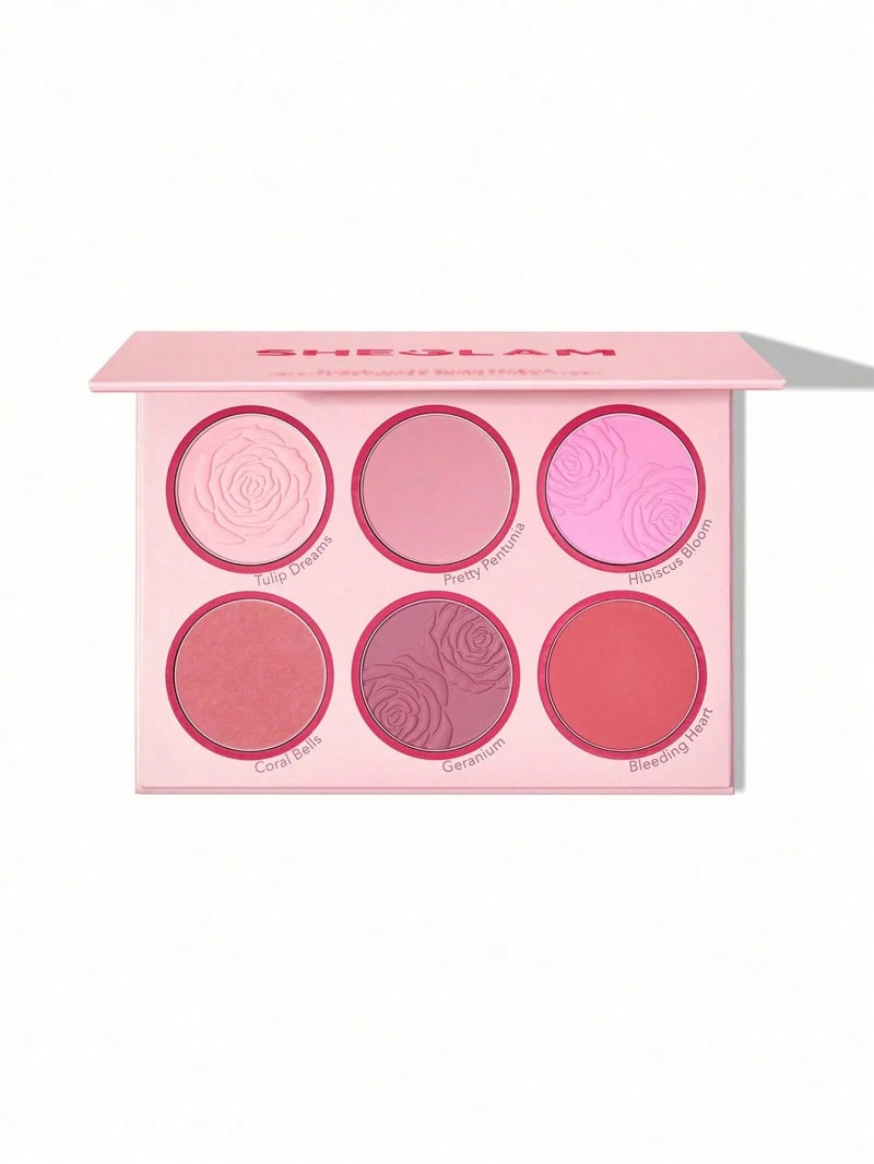 SHEGLAM Floral Flush Blush Palette - Blushing Bouquet