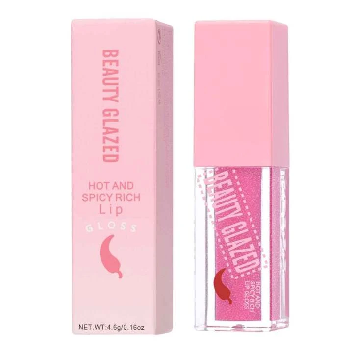 Beauty Glazed Hot & Spicy Rich Lip Gloss