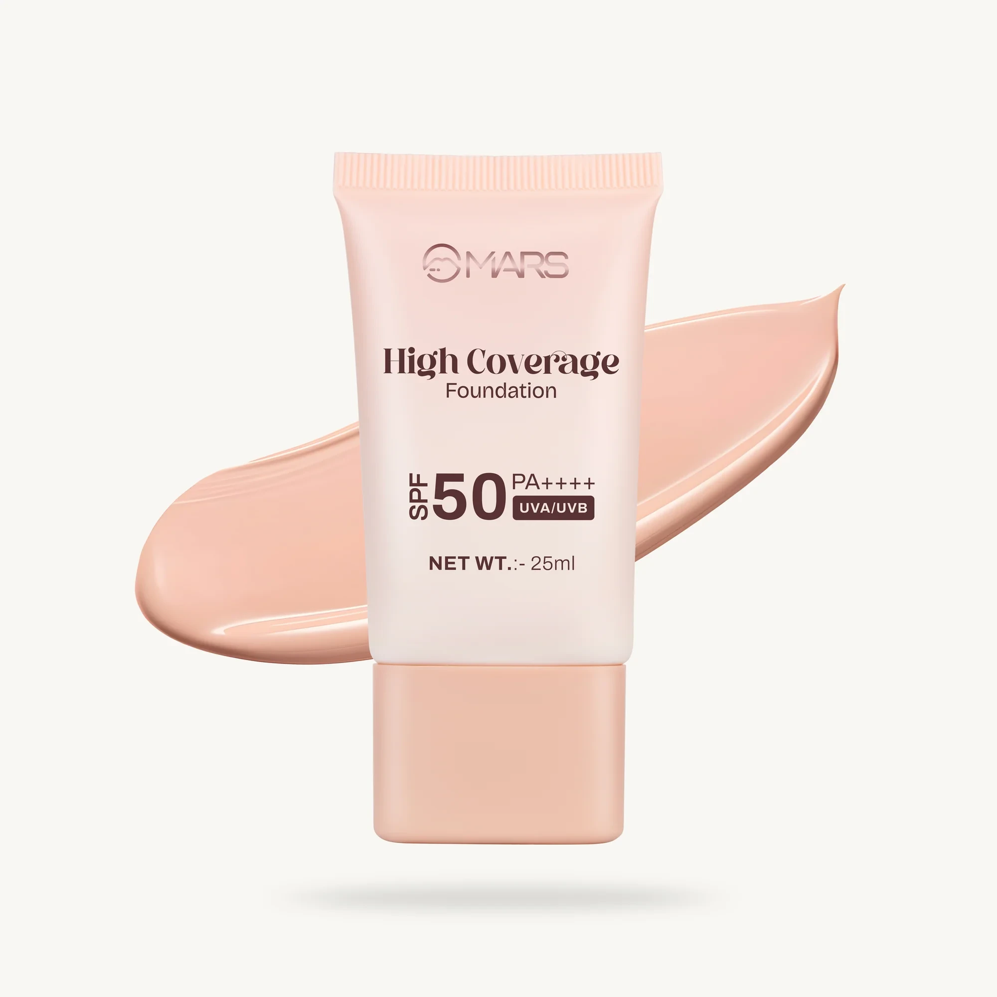 MARS SPF50 PA++++ High Coverage Foundation - 25ml