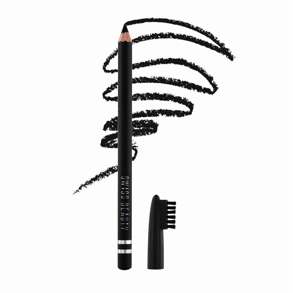 Swiss Beauty Eyebrow Pencil - Shade 01 Black