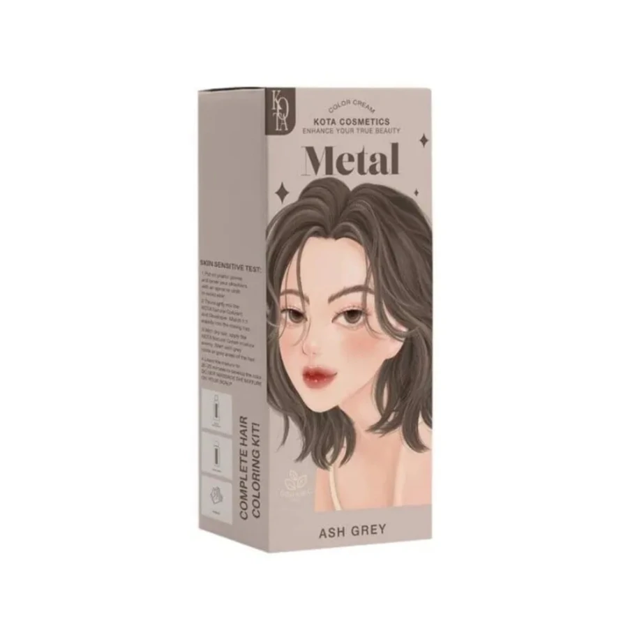 Kota Cosmetics Metal Hair Color - Ash Grey