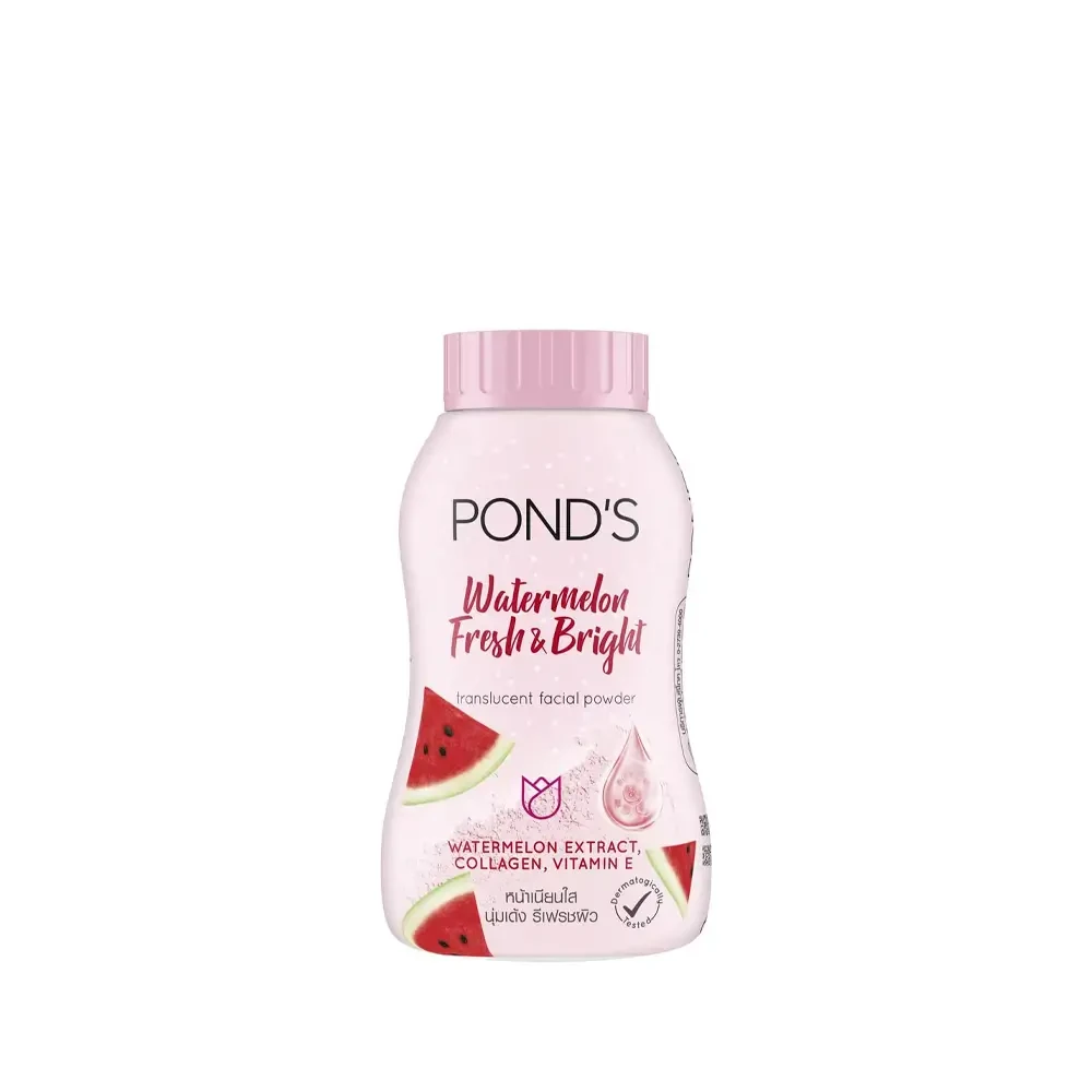 Ponds Watermelon Fresh and Bright Translucent Facial Powder - 45gm