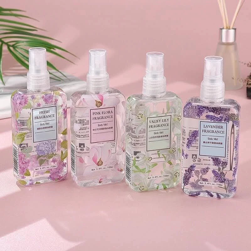 Floral Perfumed Refreshing Body Mists