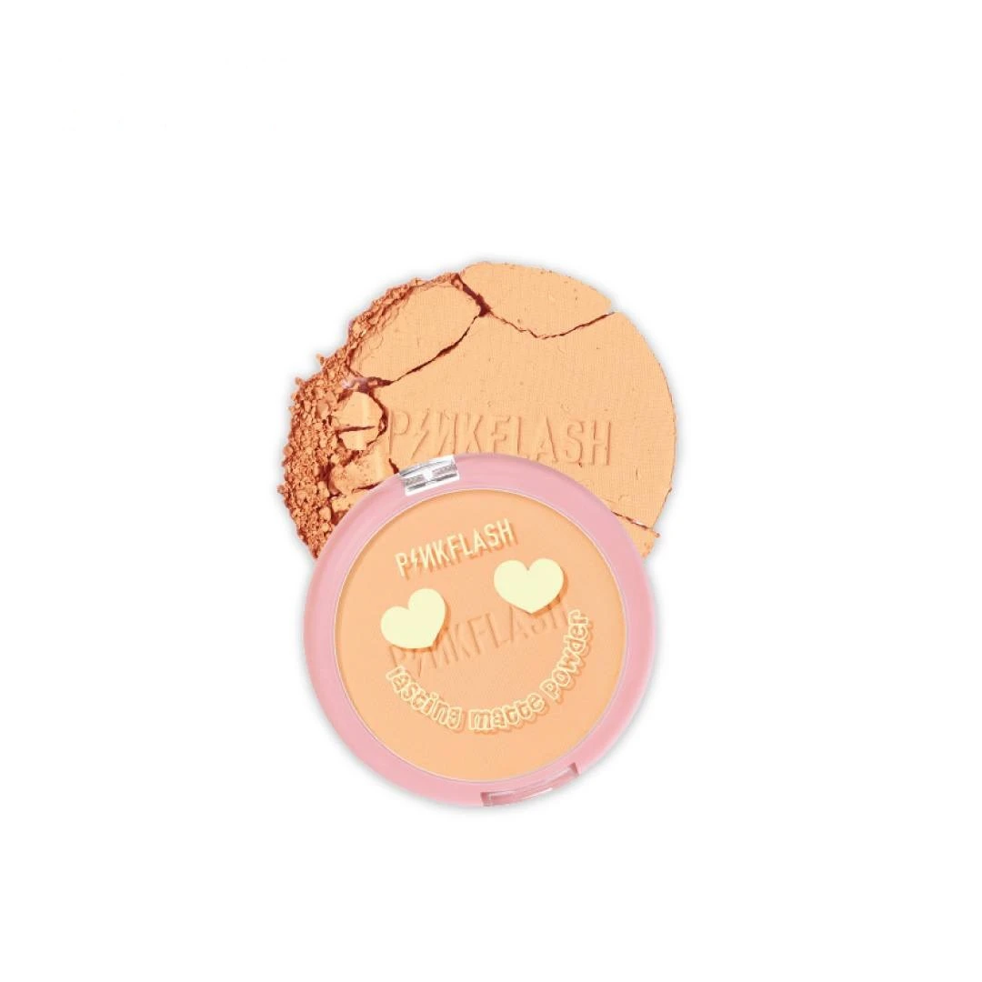 Pink Flash Lasting Matte Pressed Powder