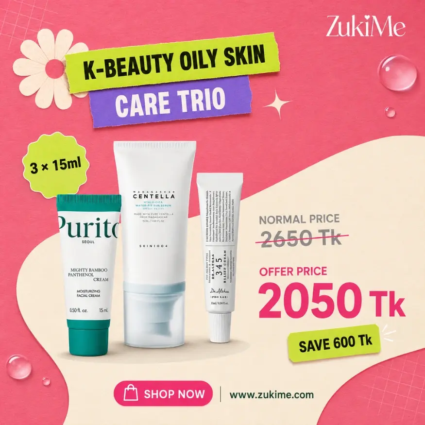 K-Beauty Oily Skin Care T...