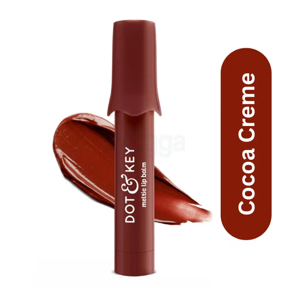 Dot & Key Meltie Lip Balm SPF 50+ with 2% Kojic Acid – Cocoa Creme